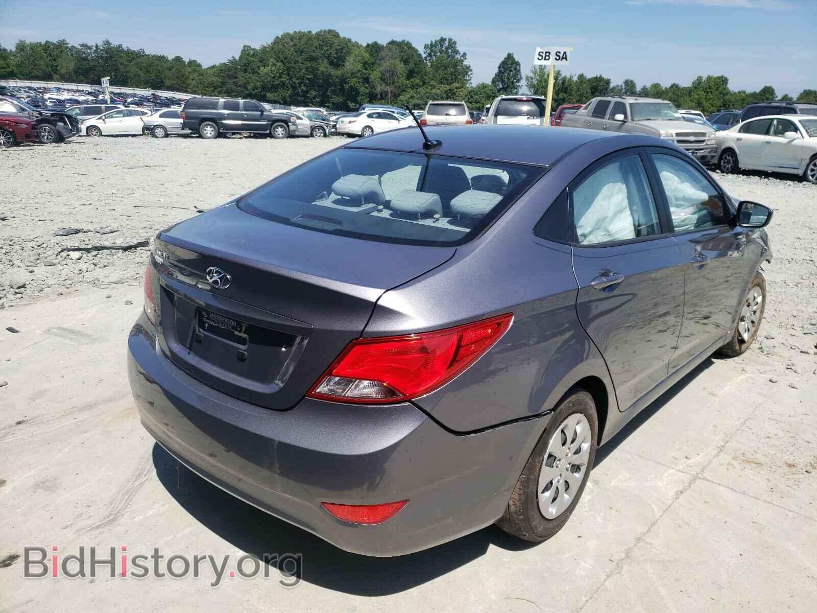 2017 HYUNDAI ACCENT - VIN: KMHCT4AE4HU181271 - Фото 4