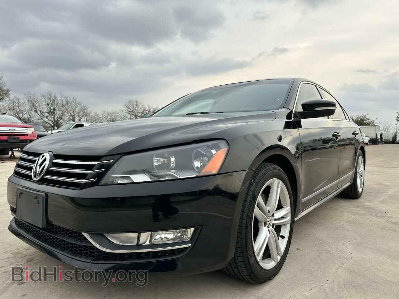2013 VOLKSWAGEN PASSAT - VIN: 1VWCN7A33DC062624 - Фото 2