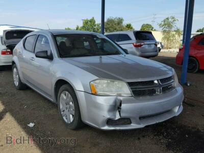 2011 Dodge AVENGER Avenger EX, silver — VIN 1B3BD4FB1BN537335, Copart