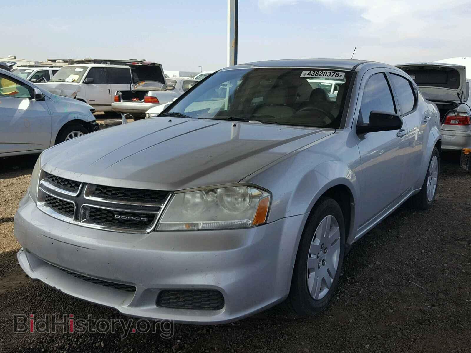2011 DODGE AVENGER - VIN: 1B3BD4FB1BN537335 - Фото 2