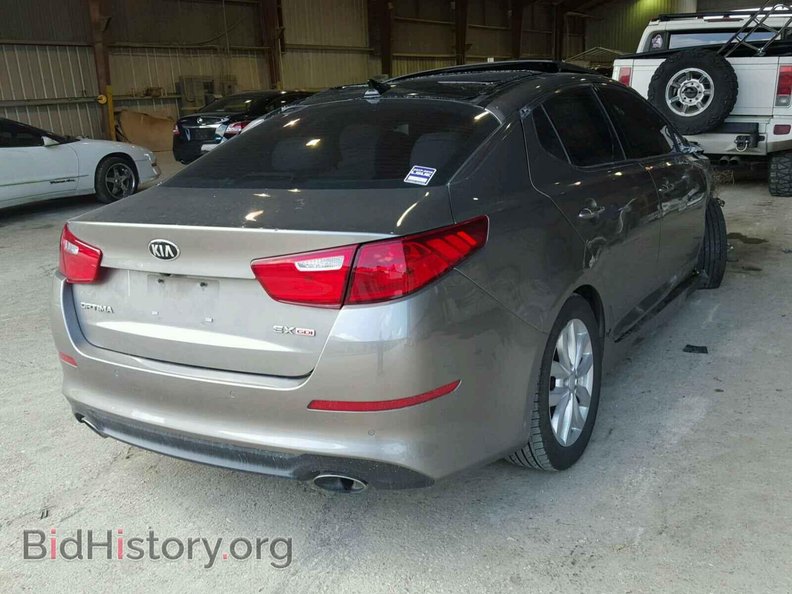 2015 KIA OPTIMA - VIN: 5XXGN4A79FG406840 - Фото 4