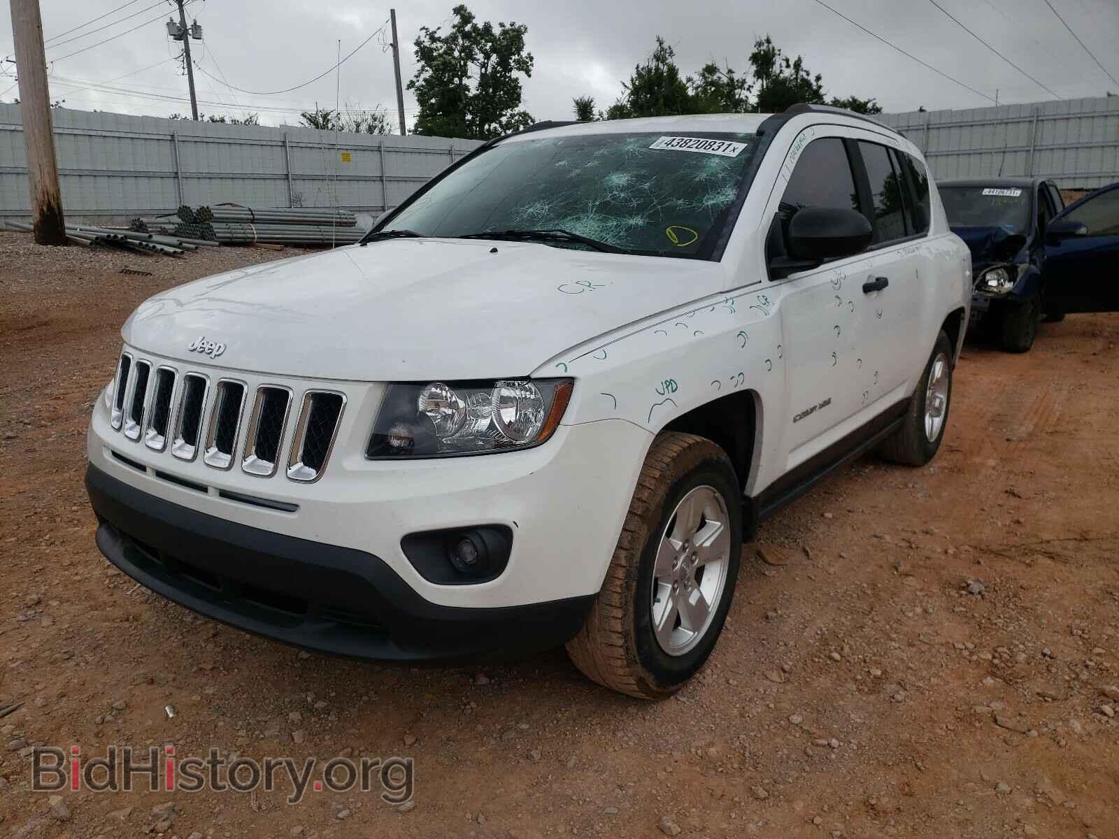 2015 JEEP COMPASS - VIN: 1C4NJCBA6FD335243 - Фото 2