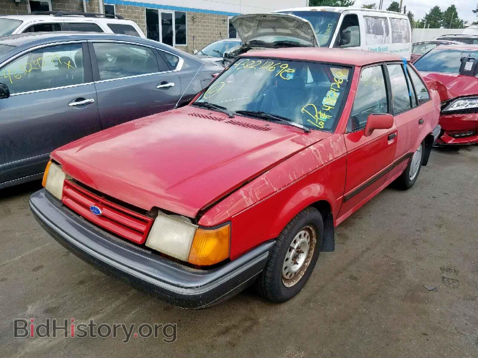 1990 FORD ESCORT - VIN: 1FAPP9599LT129384 - Photo 2
