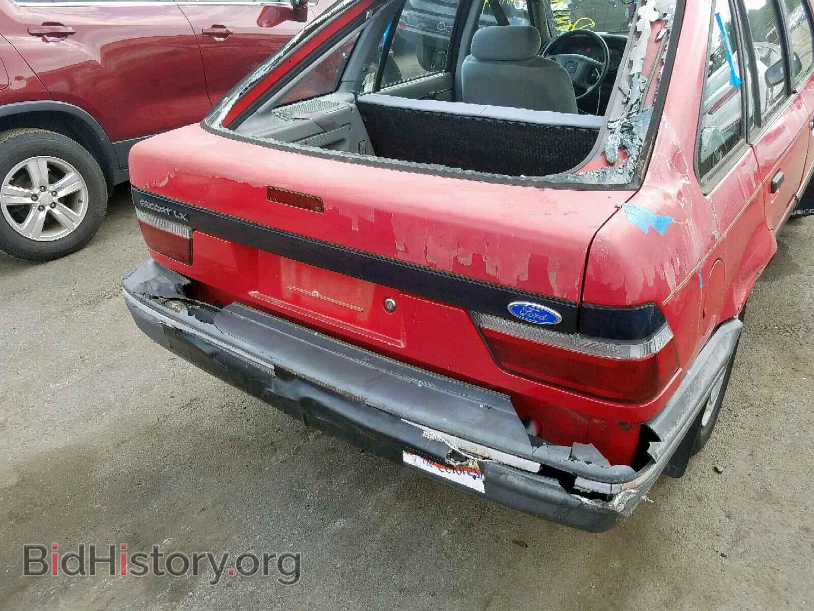 1990 FORD ESCORT - VIN: 1FAPP9599LT129384 - Photo 9