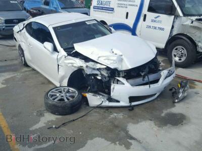 2010 Lexus IS IS 350, white — VIN JTHFE2C25A2500034, Copart
