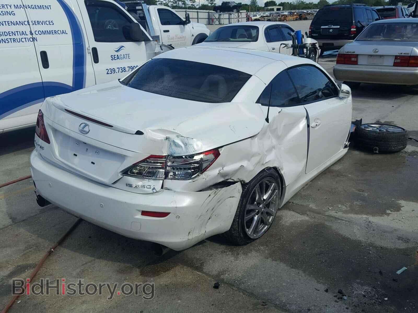 2010 LEXUS IS - VIN: JTHFE2C25A2500034 - Фото 4