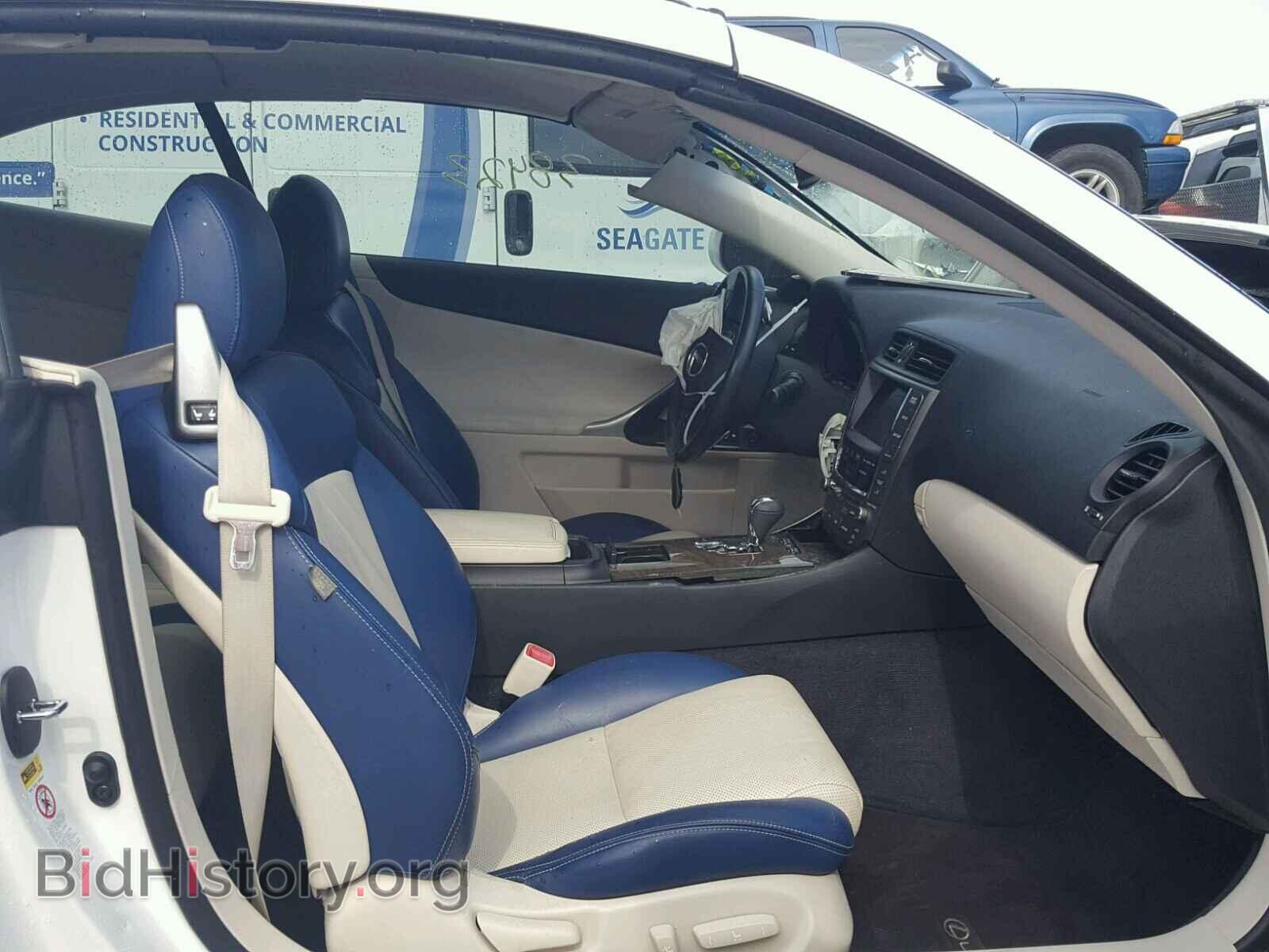 2010 LEXUS IS - VIN: JTHFE2C25A2500034 - Фото 5