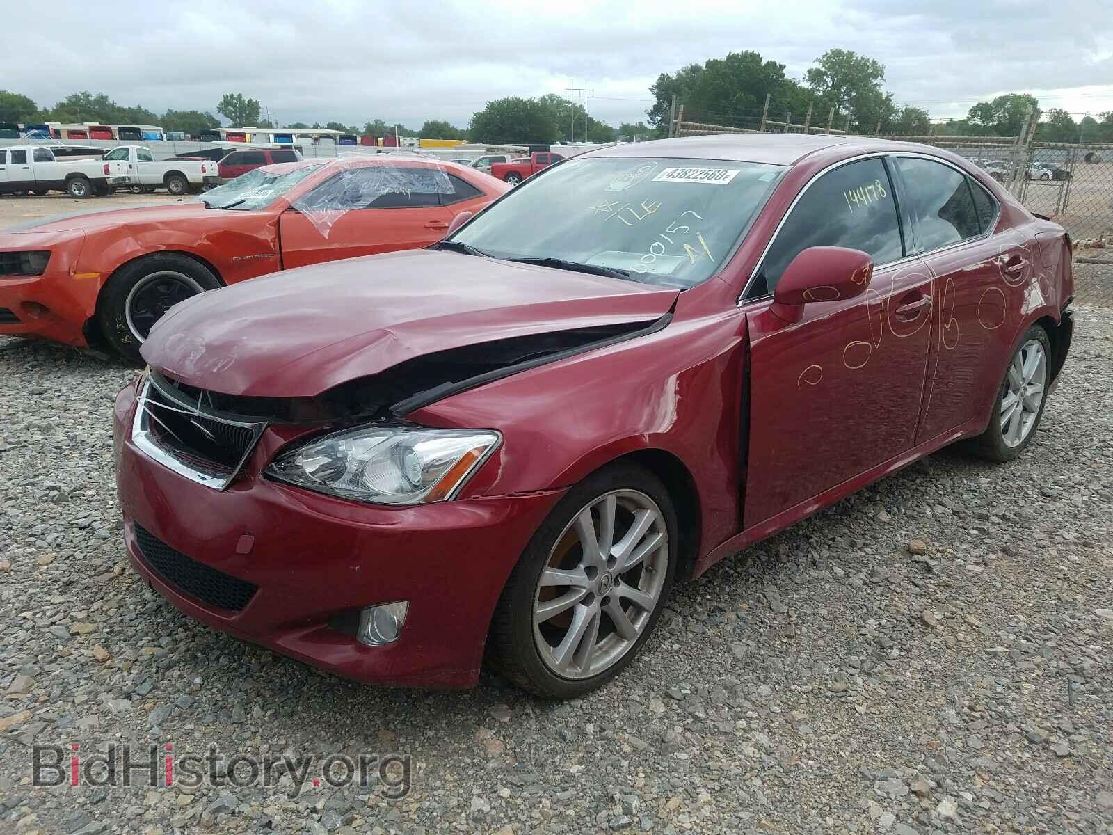 2006 LEXUS IS - VIN: JTHBK262765000157 - Фото 2