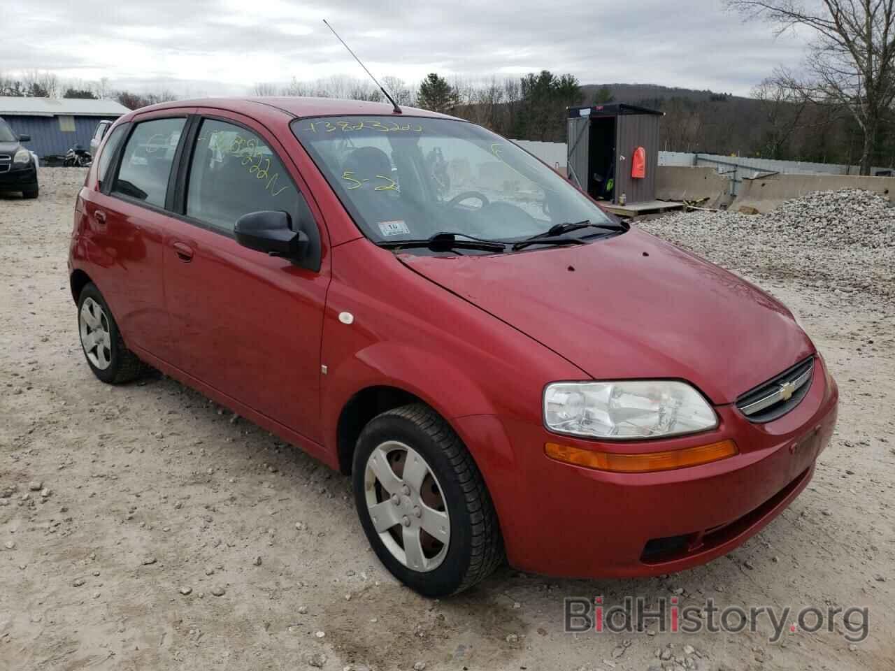 Photo KL1TD66638B085360 - CHEVROLET AVEO 2008