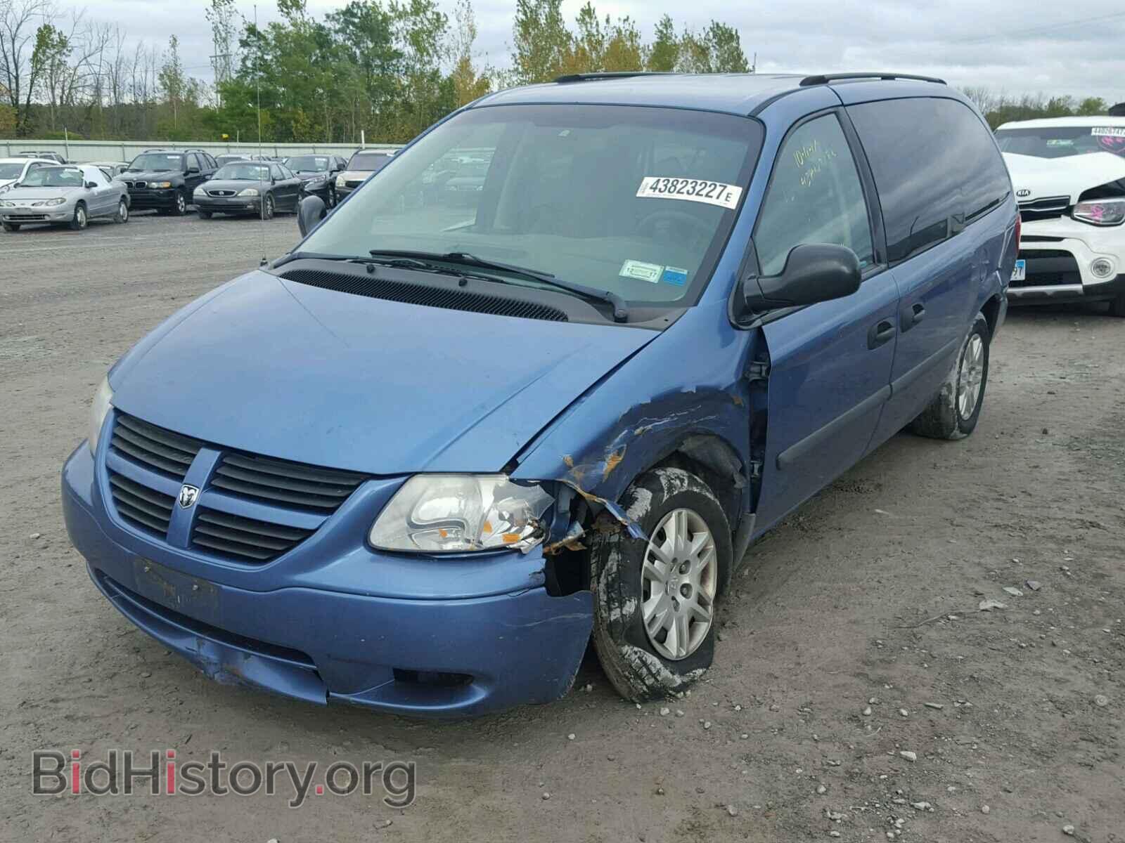 2007 DODGE CARAVAN - VIN: 1D4GP24RX7B194066 - Фото 2