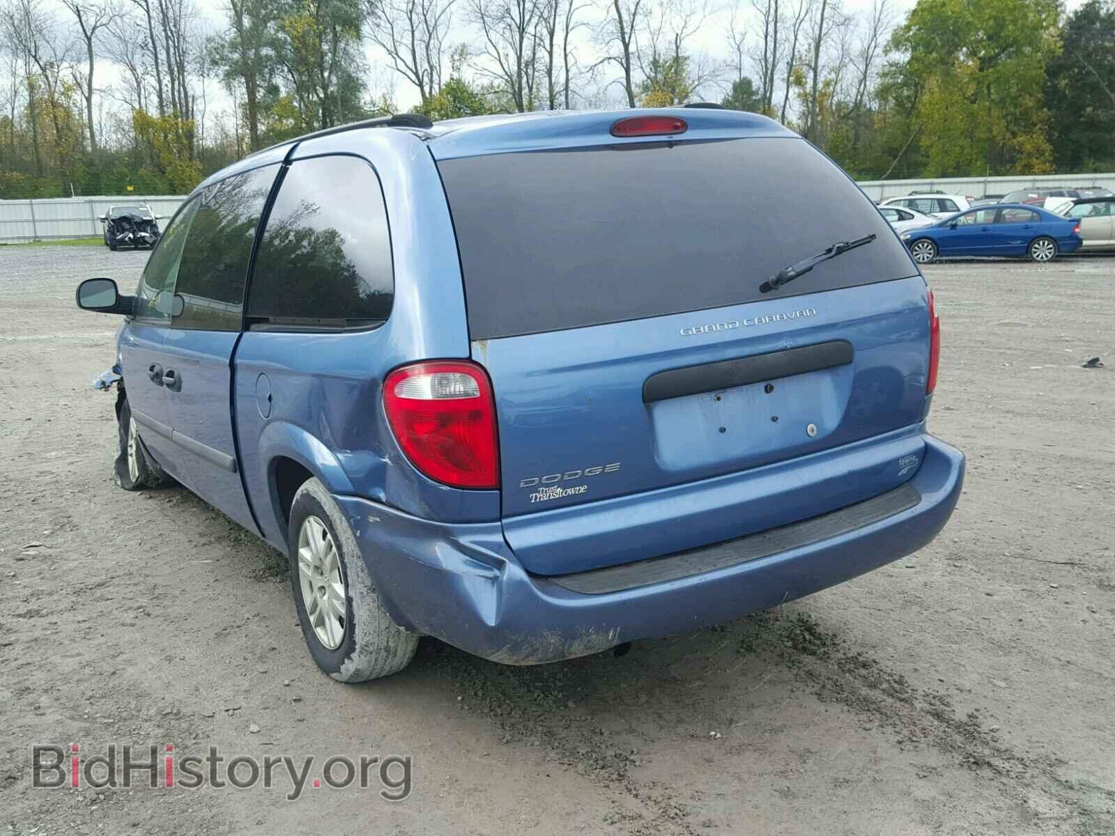 2007 DODGE CARAVAN - VIN: 1D4GP24RX7B194066 - Фото 3