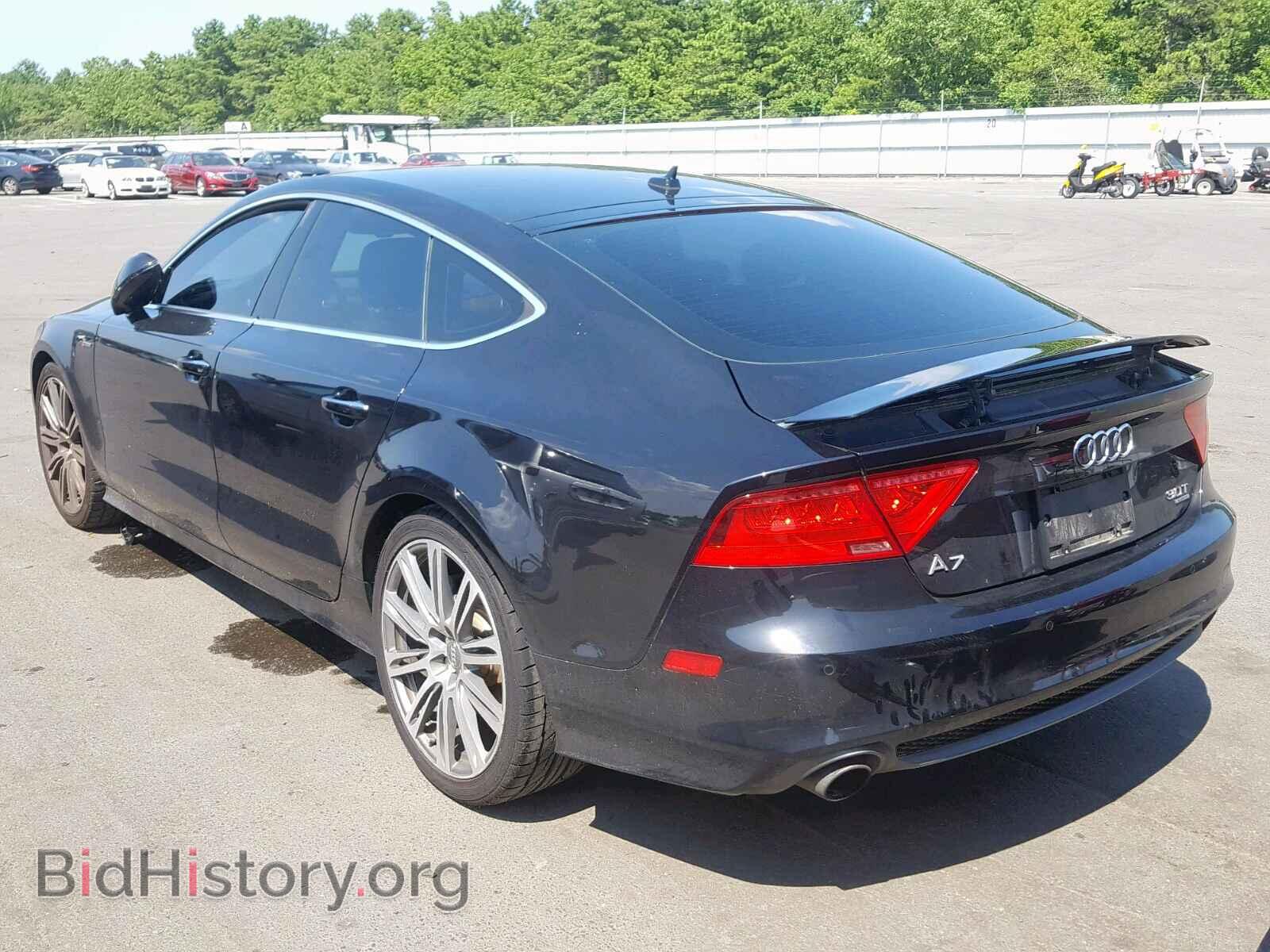 2014 AUDI A7 - VIN: WAU2GAFC5EN080088 - Фото 3