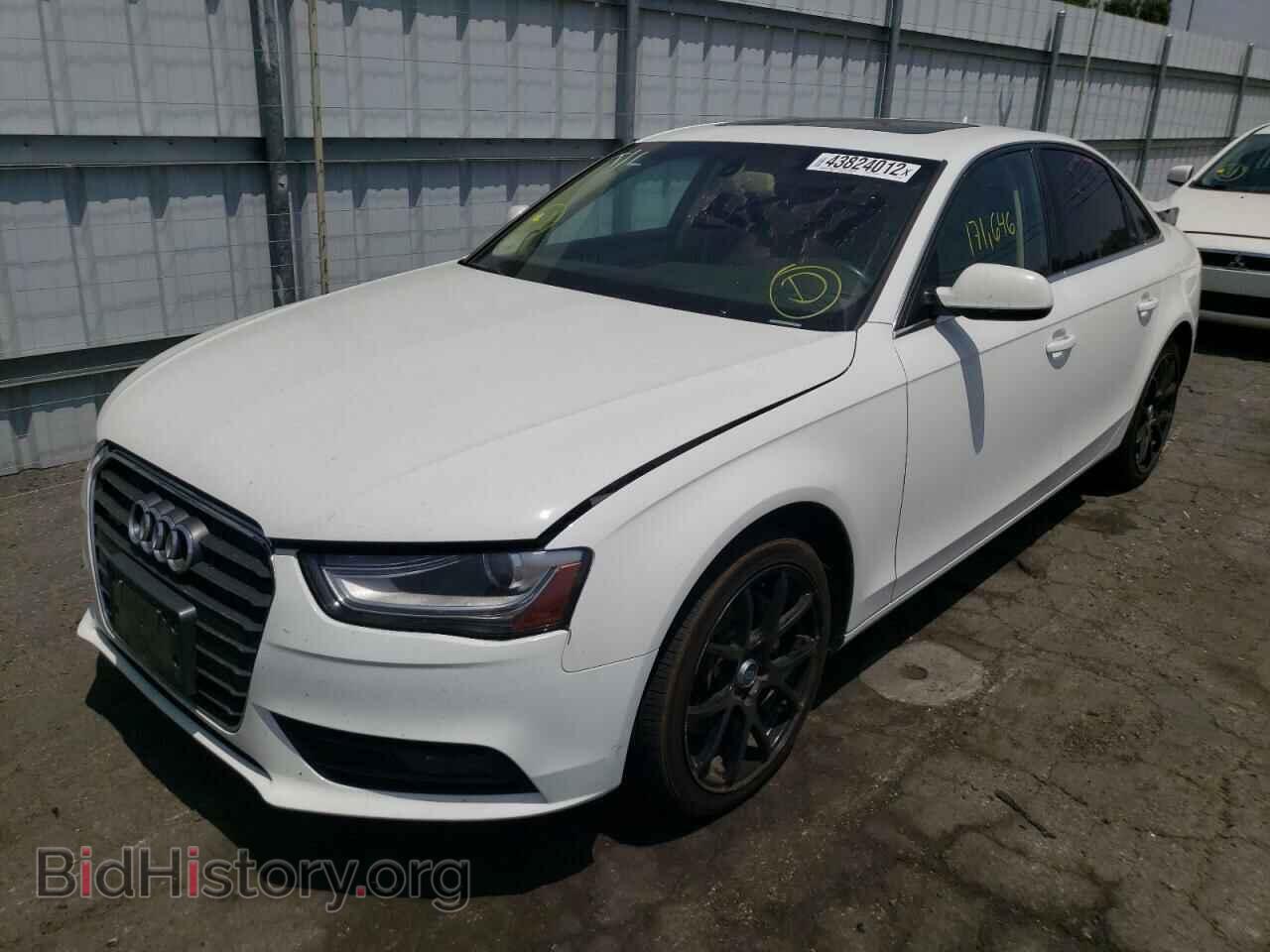 2013 AUDI A4 - VIN: WAUBFAFL6DA051627 - Фото 2