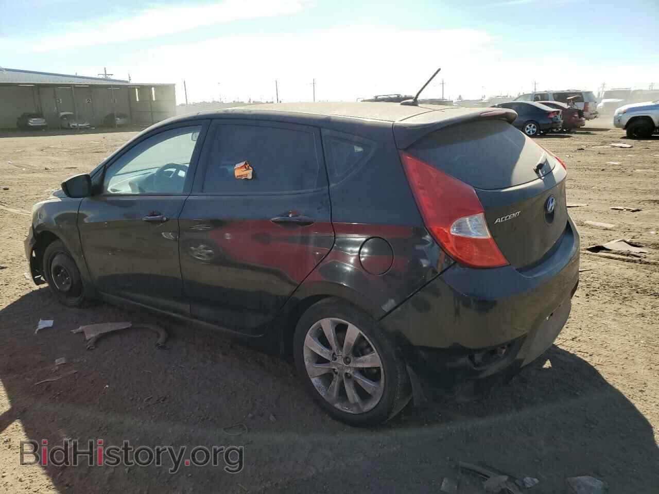 2012 HYUNDAI ACCENT - VIN: KMHCU5AE5CU035201 - Фото 2