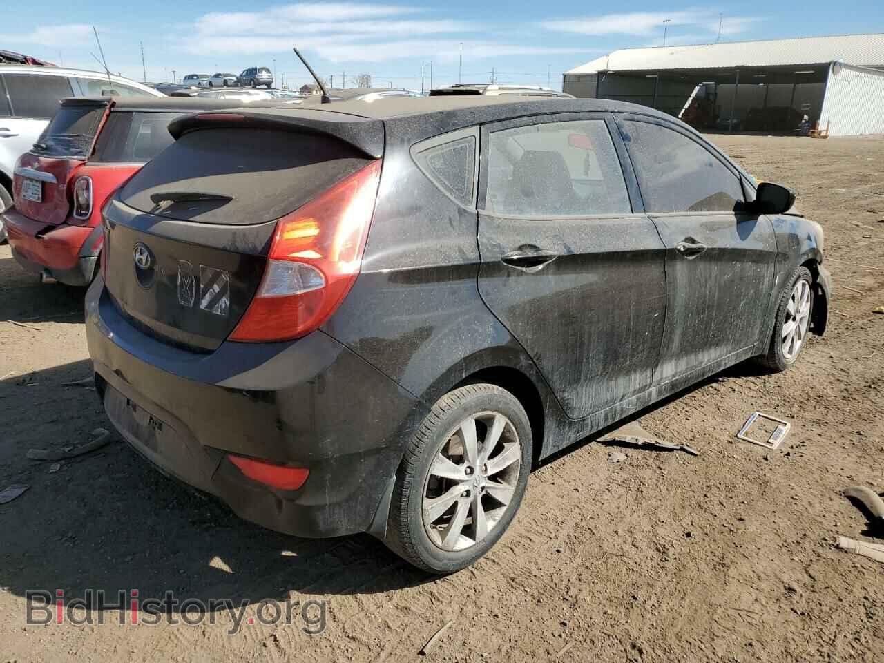 2012 HYUNDAI ACCENT - VIN: KMHCU5AE5CU035201 - Фото 3