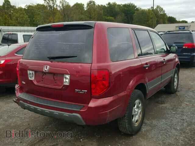 2005 HONDA PILOT - VIN: 2HKYF18195H556418 - Фото 4