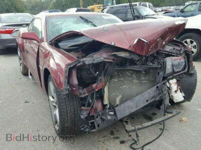 2011 Chevrolet CAMARO, бордовый — VIN 2G1FB1ED1B9139318, Copart