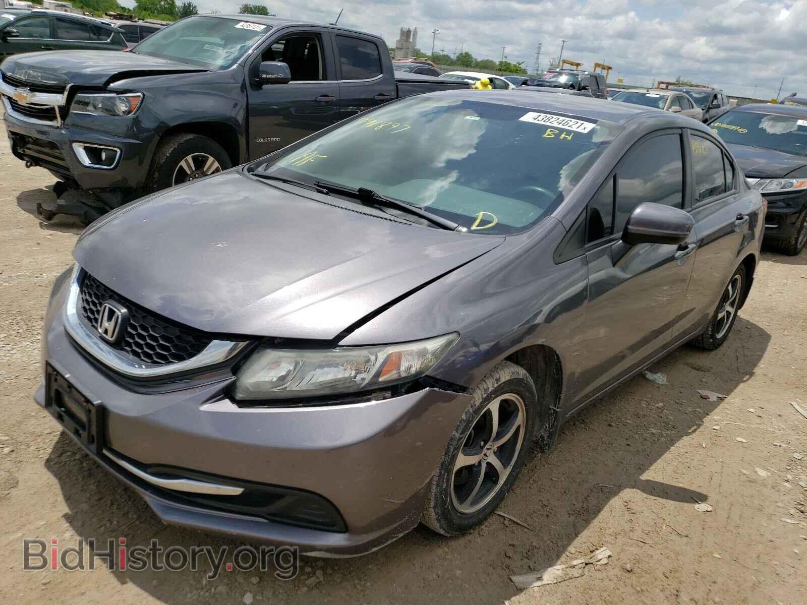 2015 HONDA CIVIC - VIN: 19XFB2F76FE096897 - Photo 2