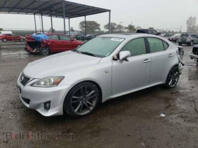 2011 Lexus IS IS 250, silver — VIN JTHBF5C27B2101723, Copart