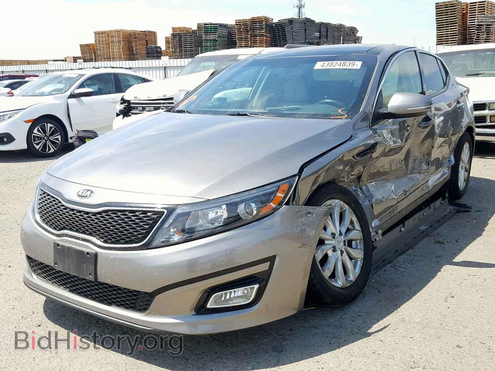 2015 KIA OPTIMA EX - VIN: 5XXGN4A71FG396062 - Фото 2