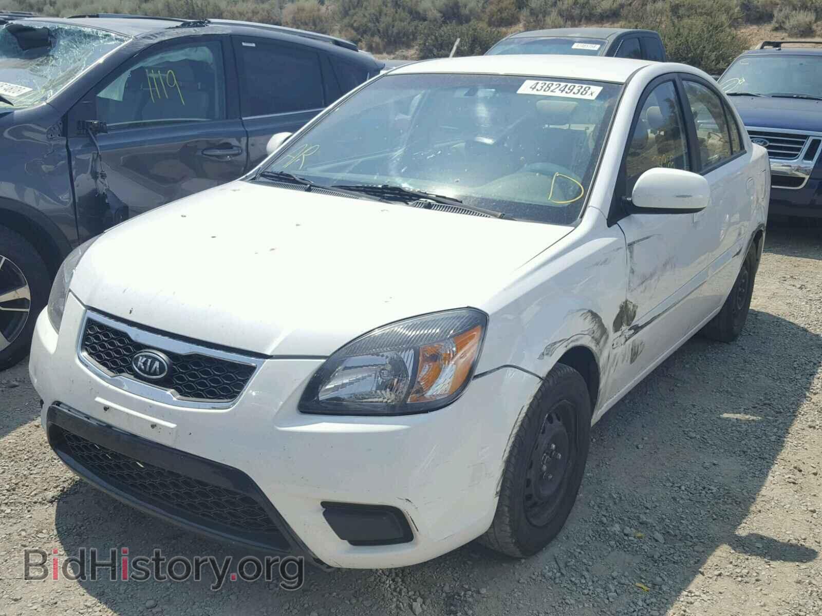 2011 KIA RIO BASE - VIN: KNADH4A36B6955540 - Фото 2
