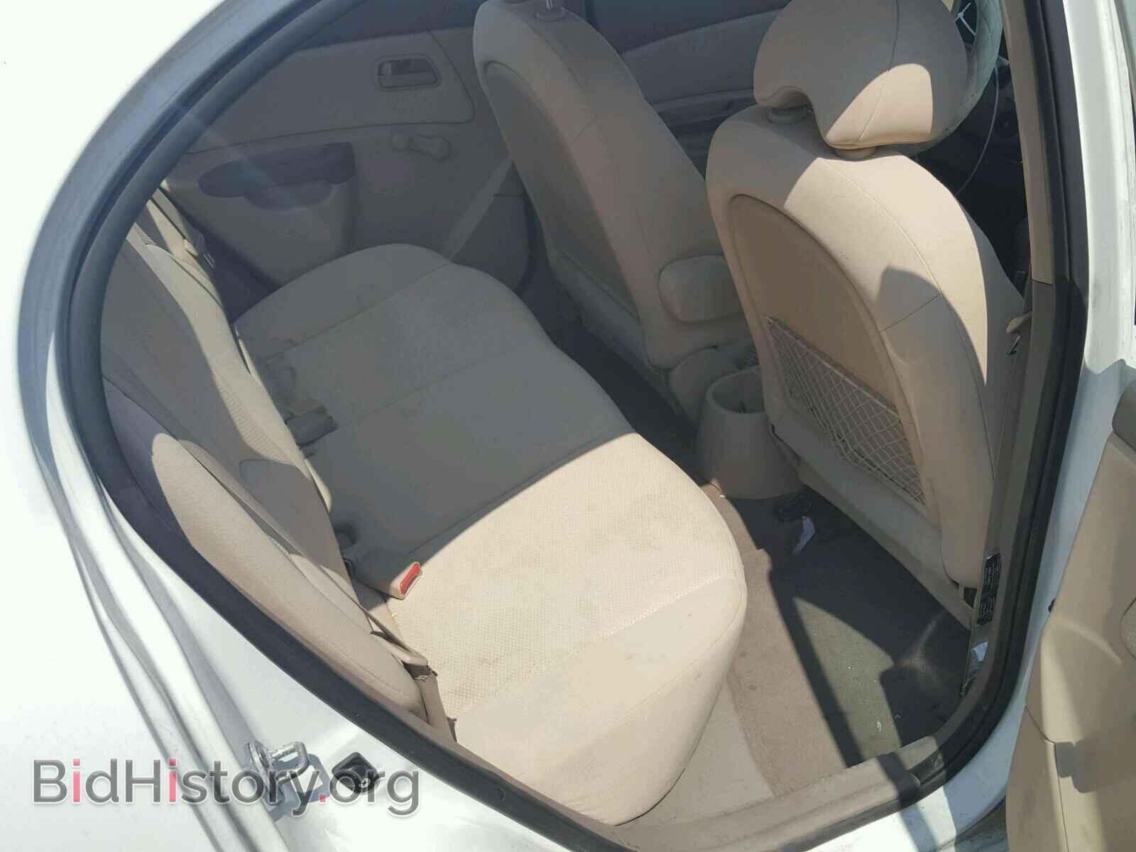 2011 KIA RIO BASE - VIN: KNADH4A36B6955540 - Фото 6