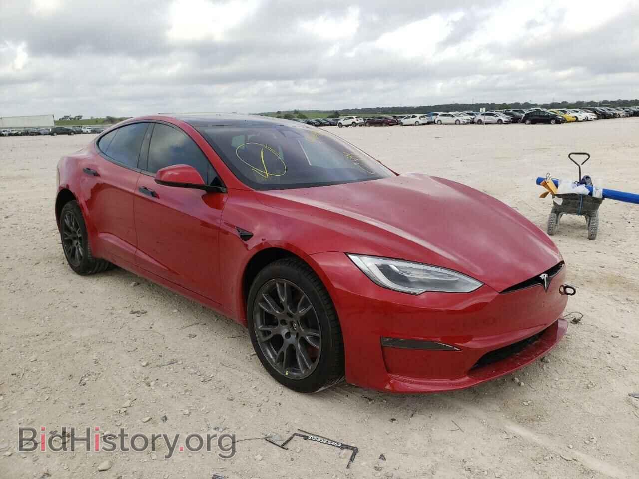 Photo 5YJSA1E50MF440419 - TESLA MODEL S 2021