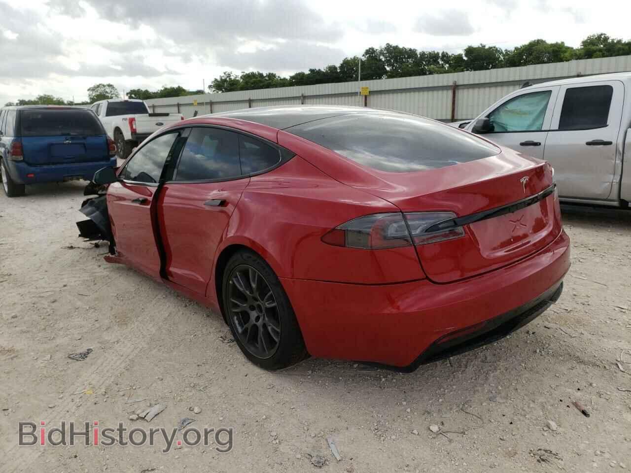 2021 TESLA MODEL S - VIN: 5YJSA1E50MF440419 - Фото 3