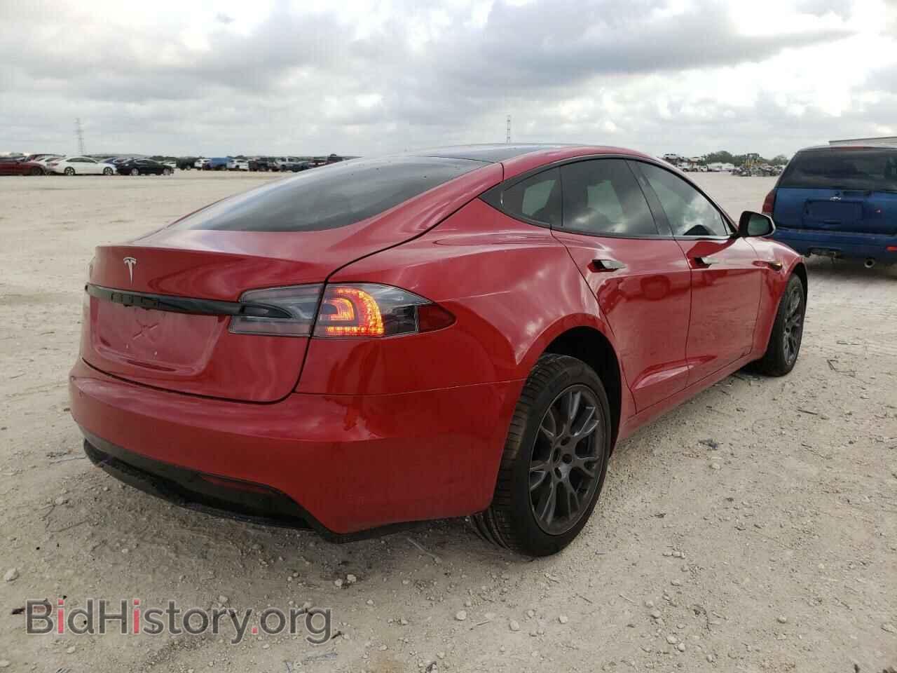 2021 TESLA MODEL S - VIN: 5YJSA1E50MF440419 - Фото 4