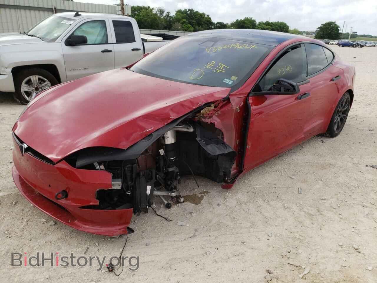 2021 TESLA MODEL S - VIN: 5YJSA1E50MF440419 - Фото 9