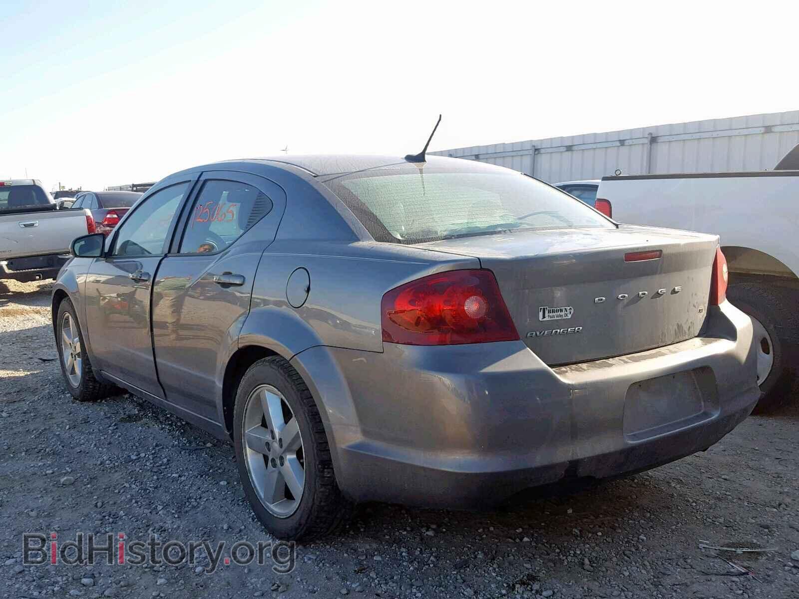 2011 DODGE AVENGER - VIN: 1B3BD2FB3BN587187 - Фото 3