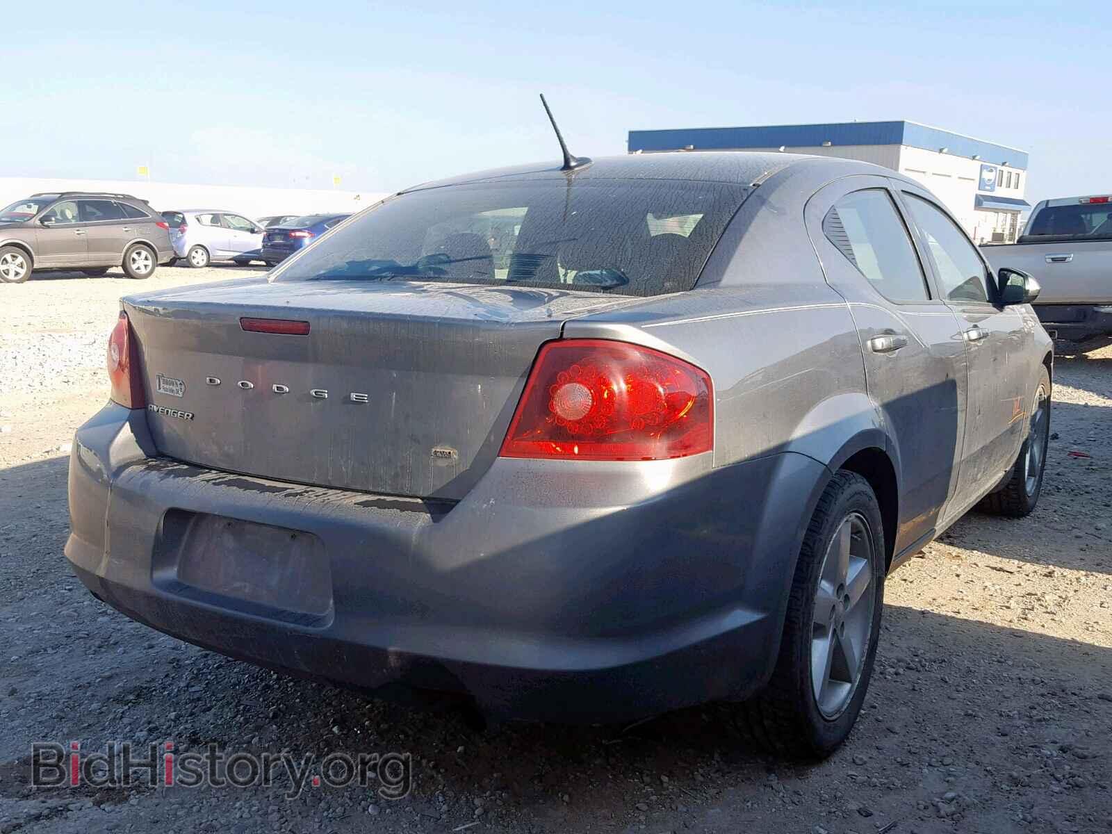 2011 DODGE AVENGER - VIN: 1B3BD2FB3BN587187 - Фото 4