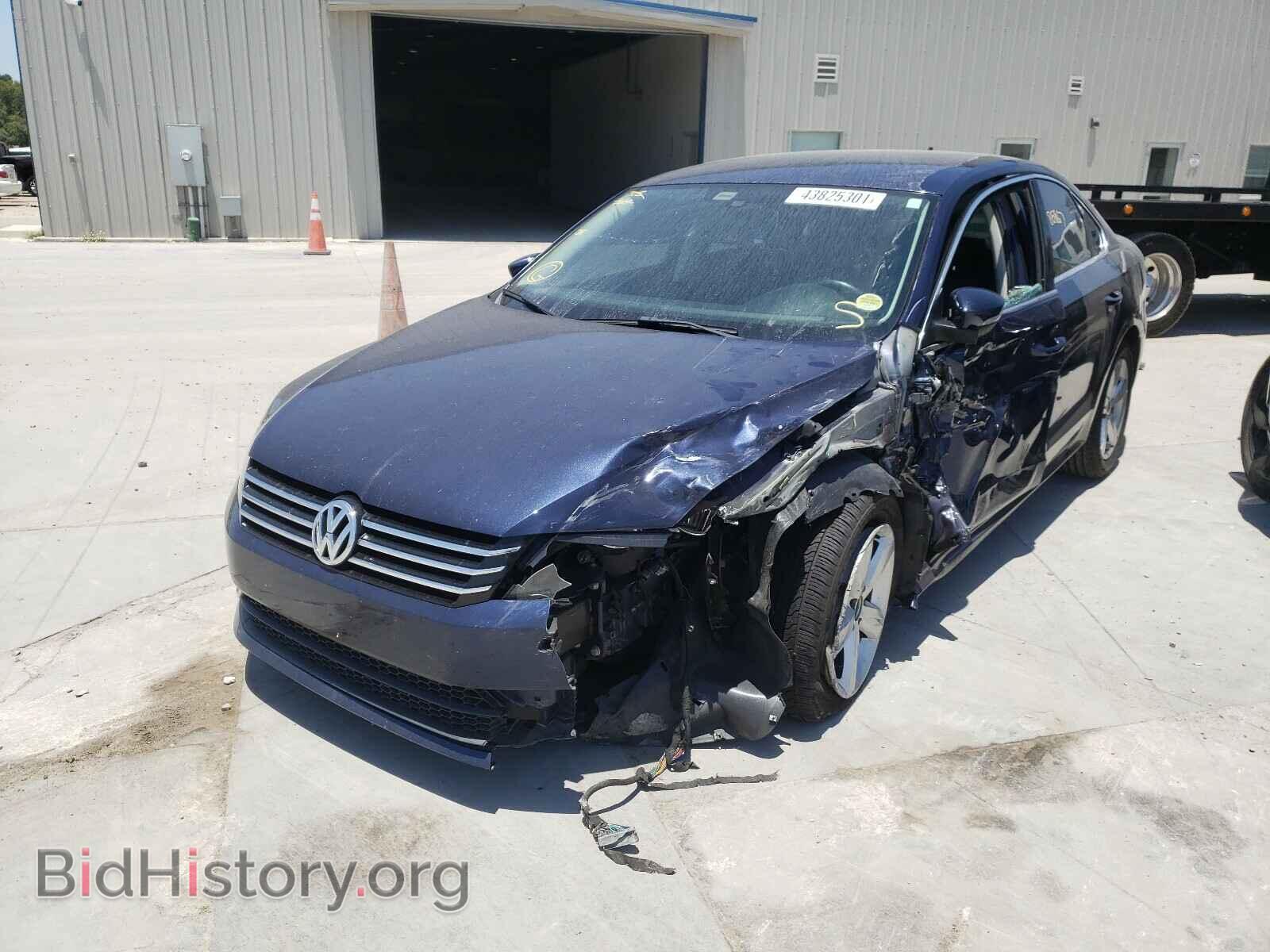 2014 VOLKSWAGEN PASSAT - VIN: 1VWAS7A34EC044764 - Фото 2