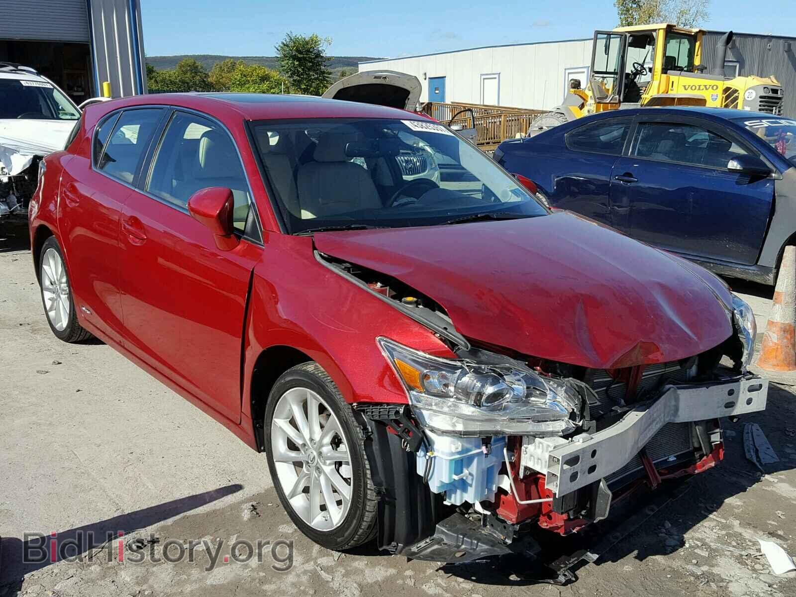 Photo JTHKD5BH3C2113560 - LEXUS CT 200 2012