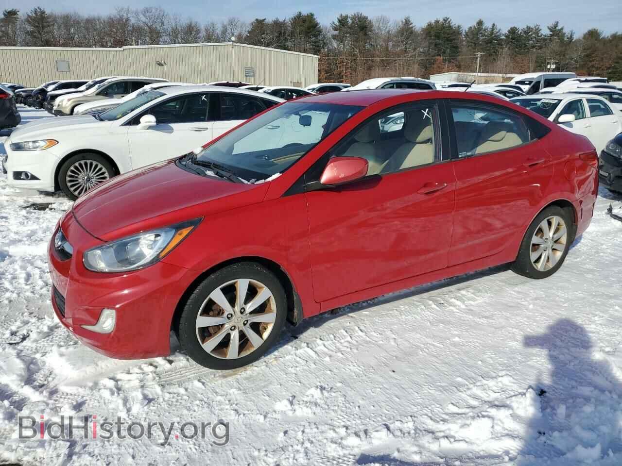 Фотография KMHCU4AE8CU130698 - HYUNDAI ACCENT 2012