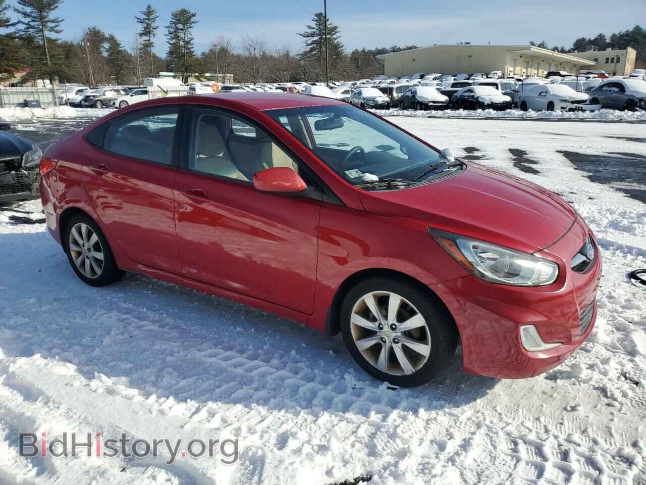 2012 HYUNDAI ACCENT - VIN: KMHCU4AE8CU130698 - Фото 4