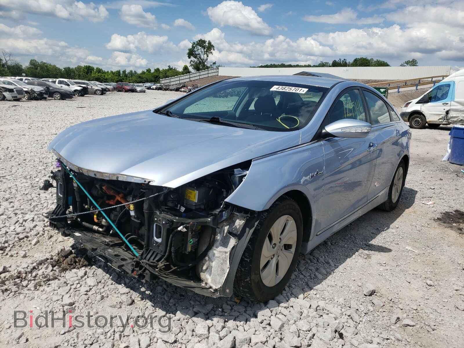 2013 HYUNDAI SONATA - VIN: KMHEC4A4XDA085088 - Фото 2