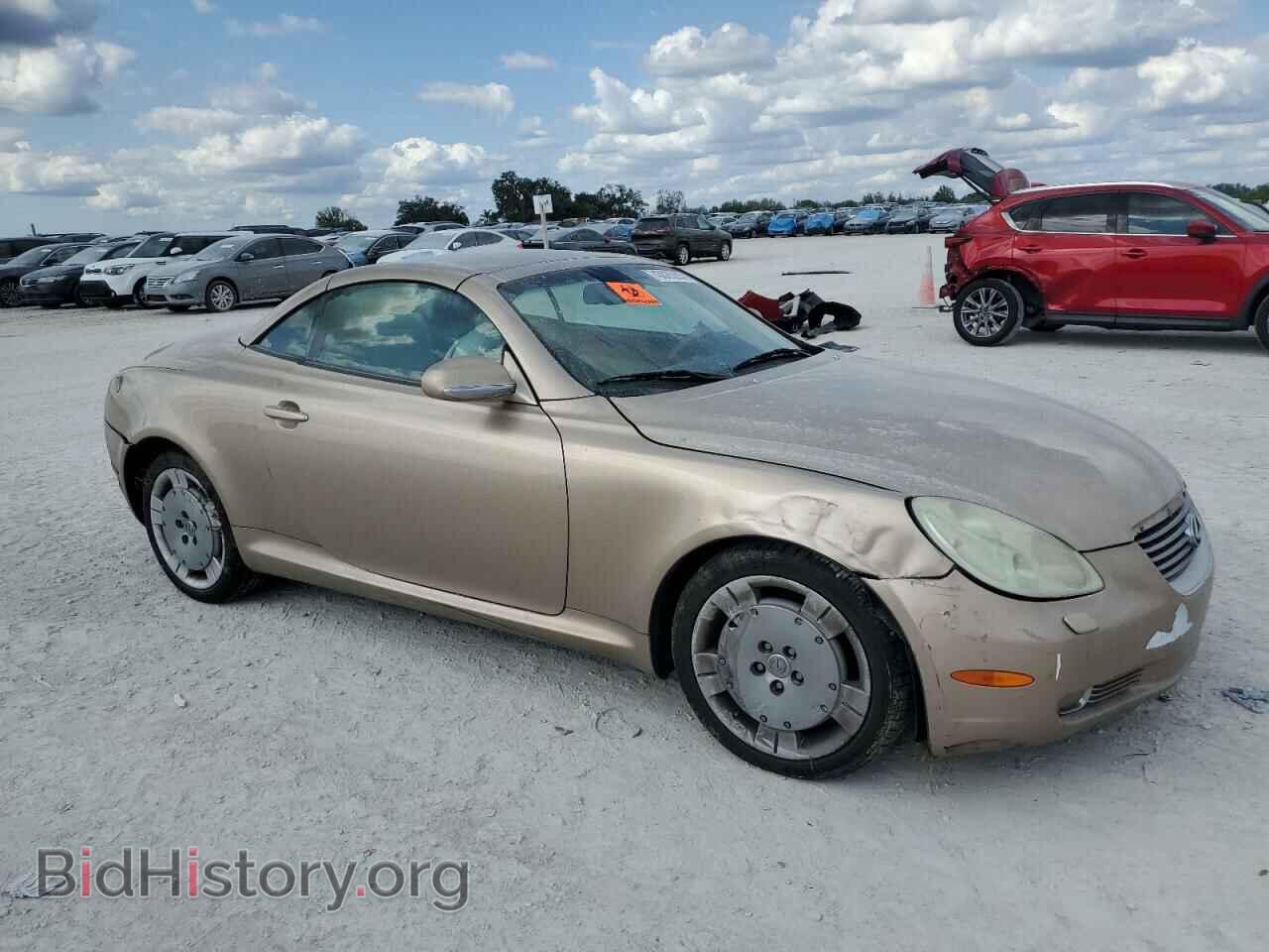 2005 LEXUS SC430 - VIN: JTHFN48Y250063300 - Фото 4