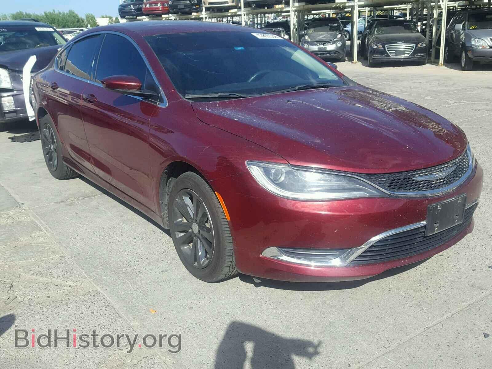 Фотография 1C3CCCAB0GN102759 - CHRYSLER 200 2016