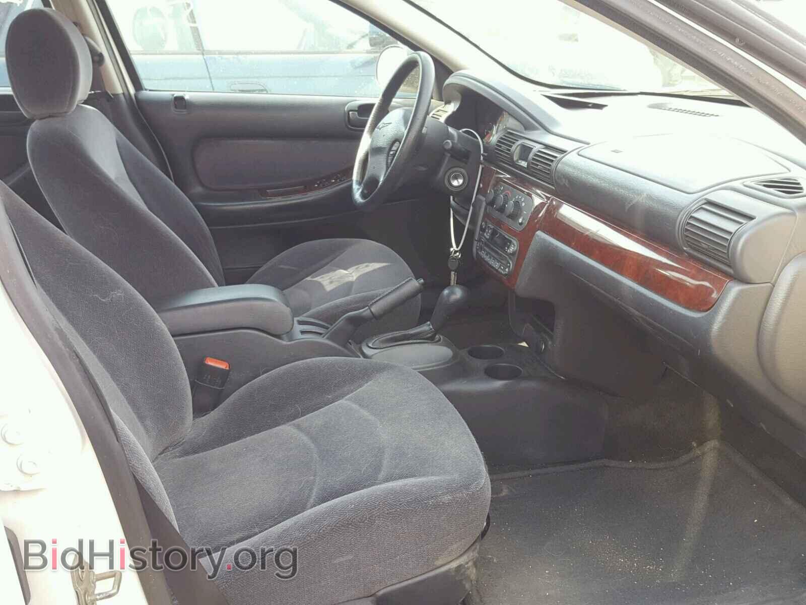 2001 CHRYSLER SEBRING - VIN: 1C3EL46X81N591874 - Фото 5