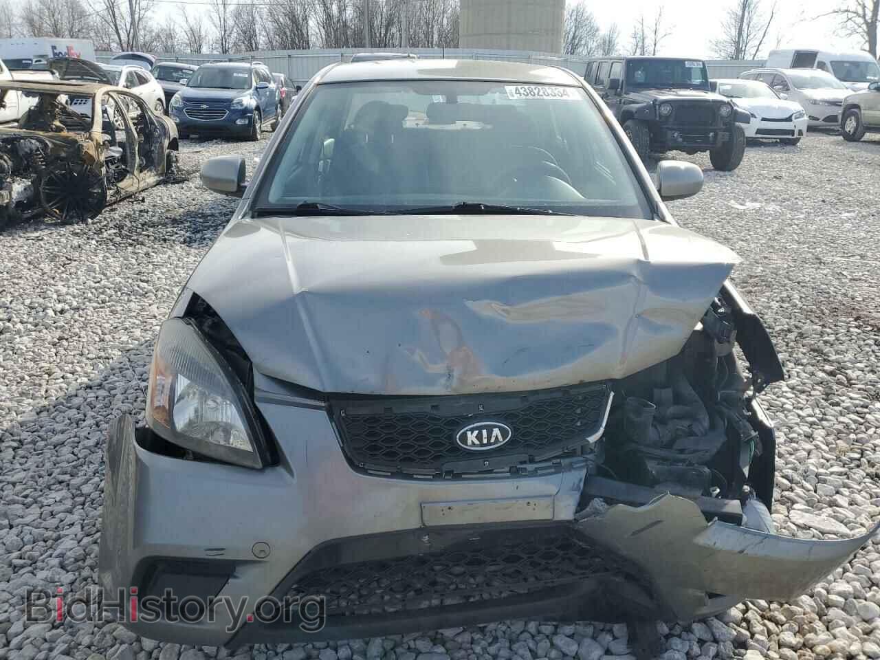 2011 KIA RIO - VIN: KNADH4A30B6734855 - Фото 5