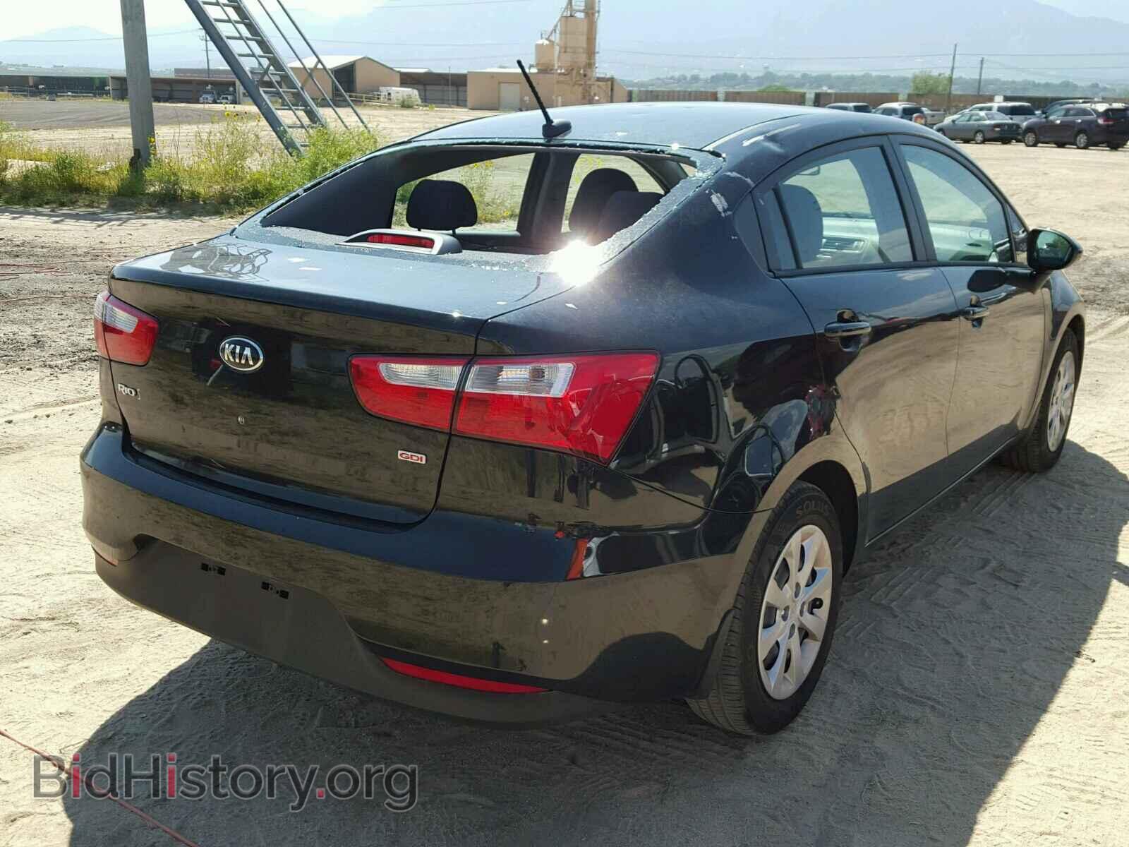 2017 KIA RIO - VIN: KNADM4A37H6121328 - Фото 4