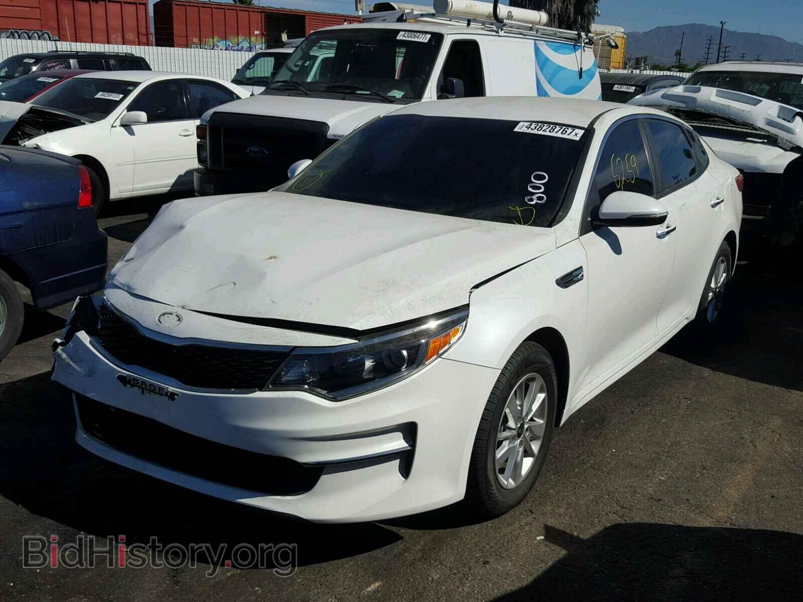 2016 KIA OPTIMA - VIN: KNAGT4L38G5102482 - Фото 2
