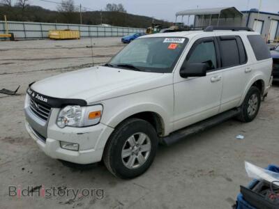 2010 Ford EXPLORER Explorer X, белый — VIN 1FMEU6DEXAUA77726, Copart