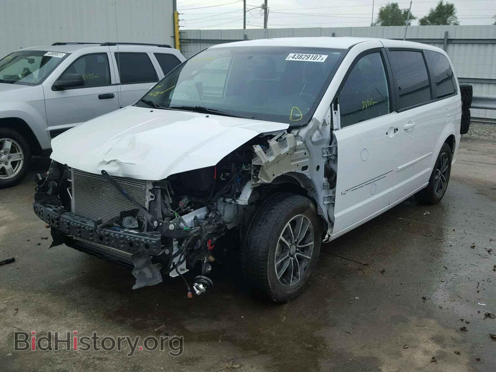 2016 DODGE CARAVAN - VIN: 2C4RDGEG3GR277994 - Фото 2