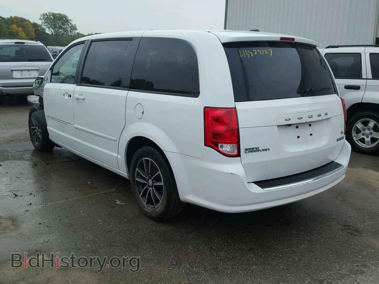 2016 DODGE CARAVAN - VIN: 2C4RDGEG3GR277994 - Фото 3