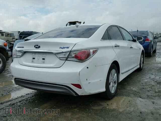 2012 HYUNDAI SONATA - VIN: KMHEC4A43CA021683 - Фото 4