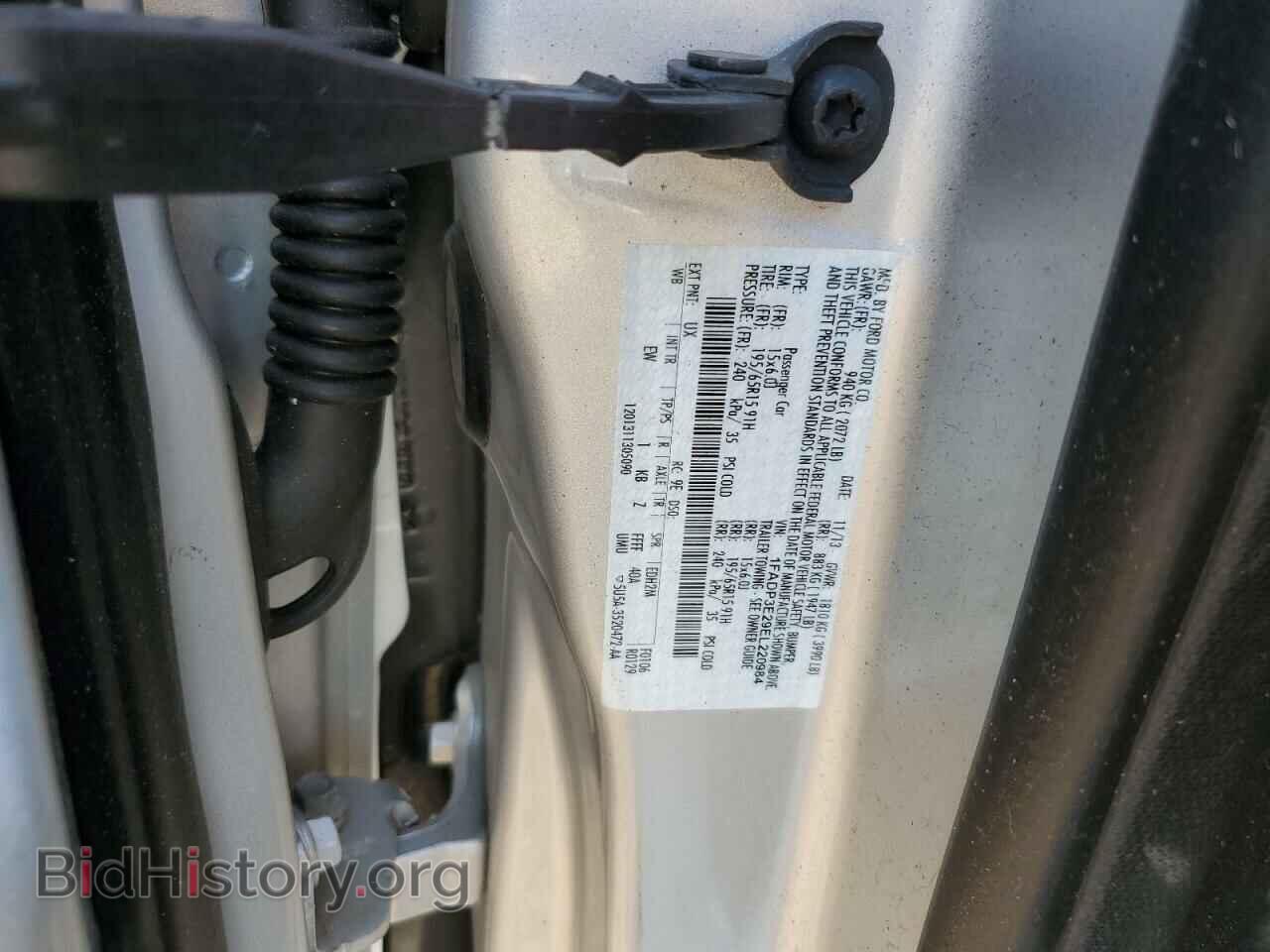 2014 FORD FOCUS - VIN: 1FADP3E29EL220984 - Фото 12