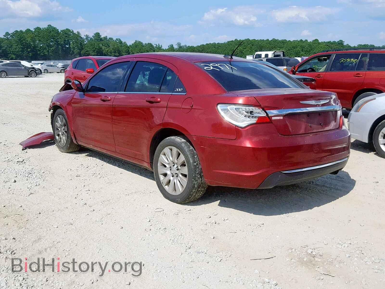 2014 CHRYSLER 200 - VIN: 1C3CCBAB1EN142971 - Фото 3