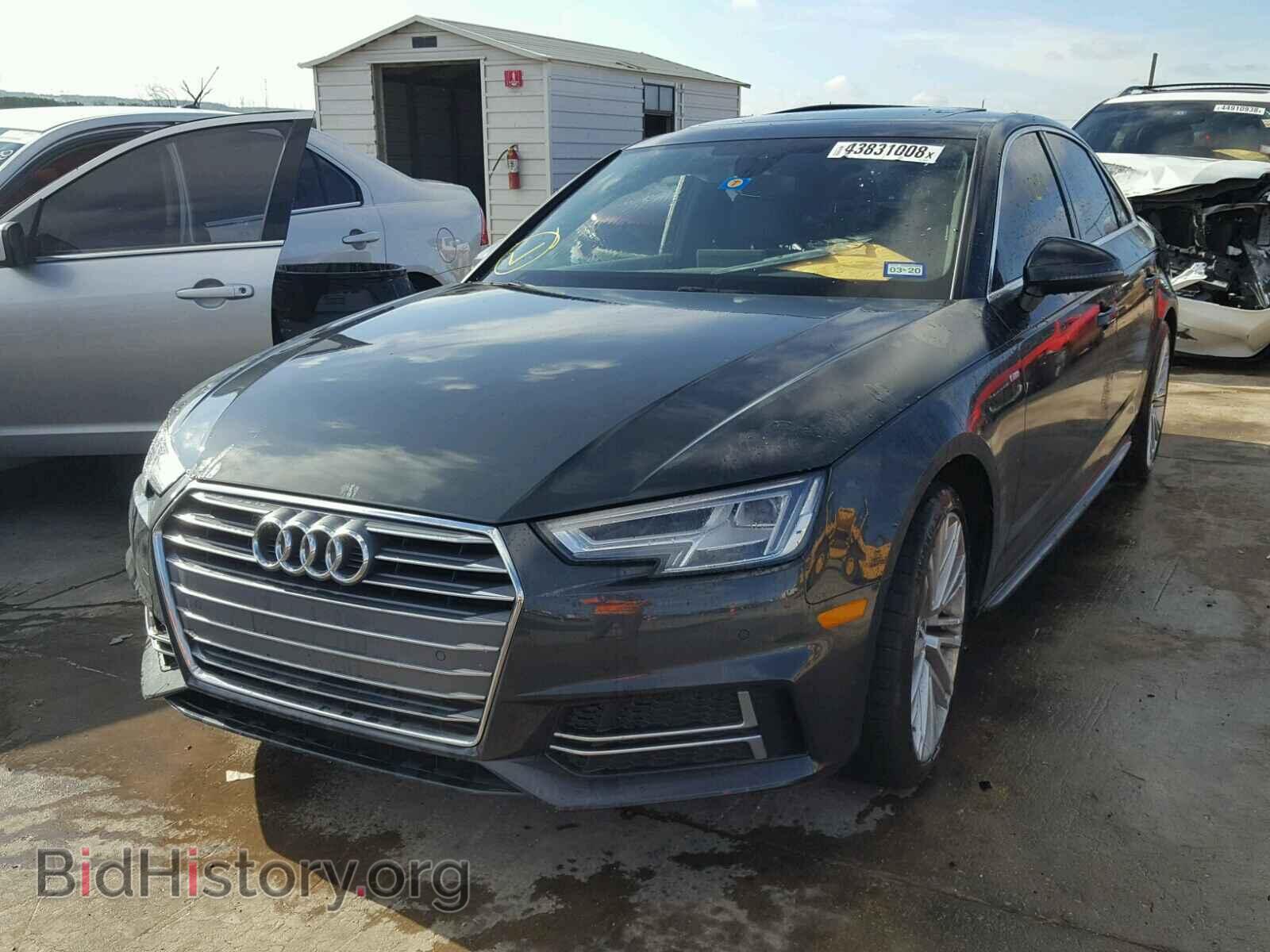 2018 AUDI A4 - VIN: WAULMAF45JA097237 - Фото 2